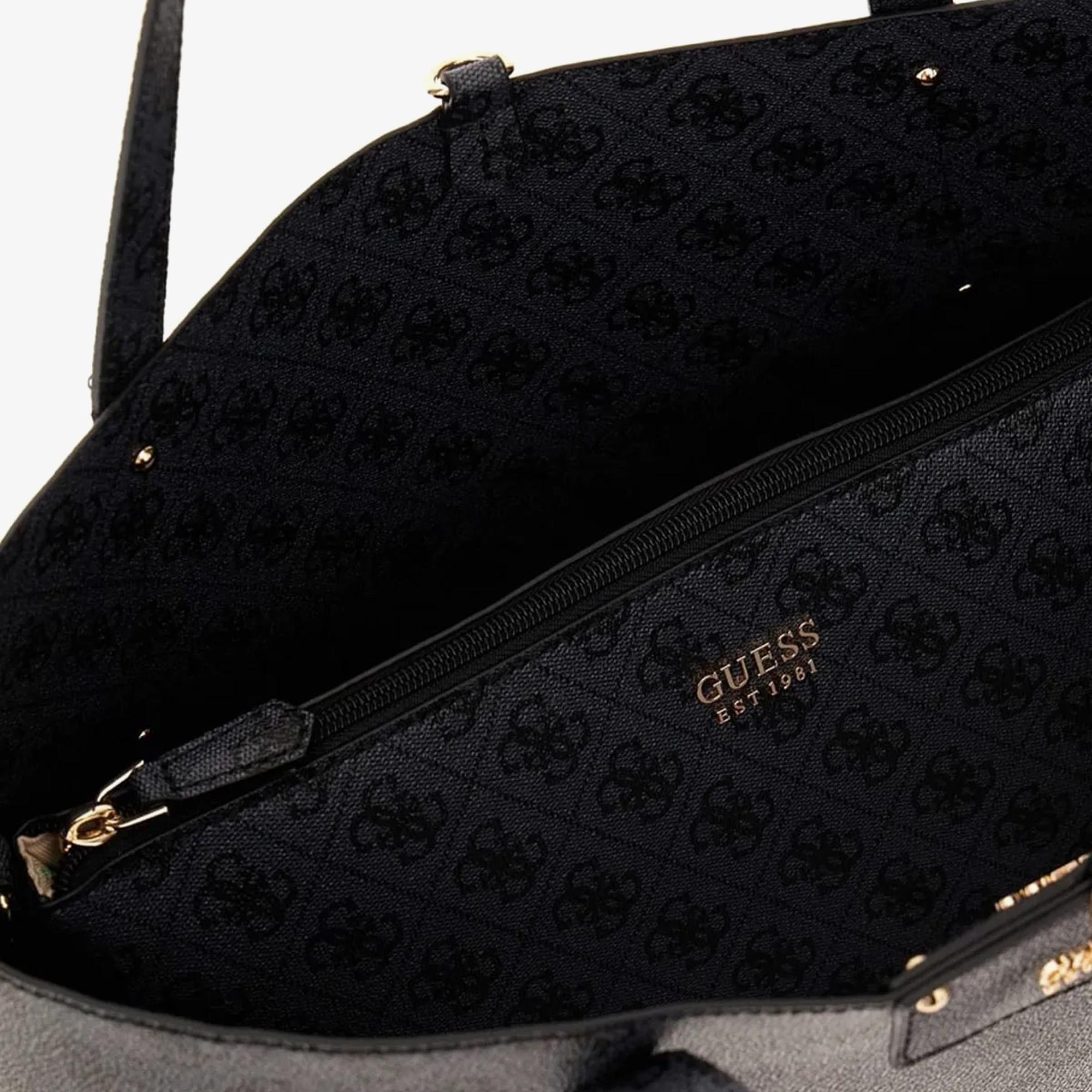 Guess Eco Elements Grlfrnd Eco Brenton Tote Kadın Antrasit Tote