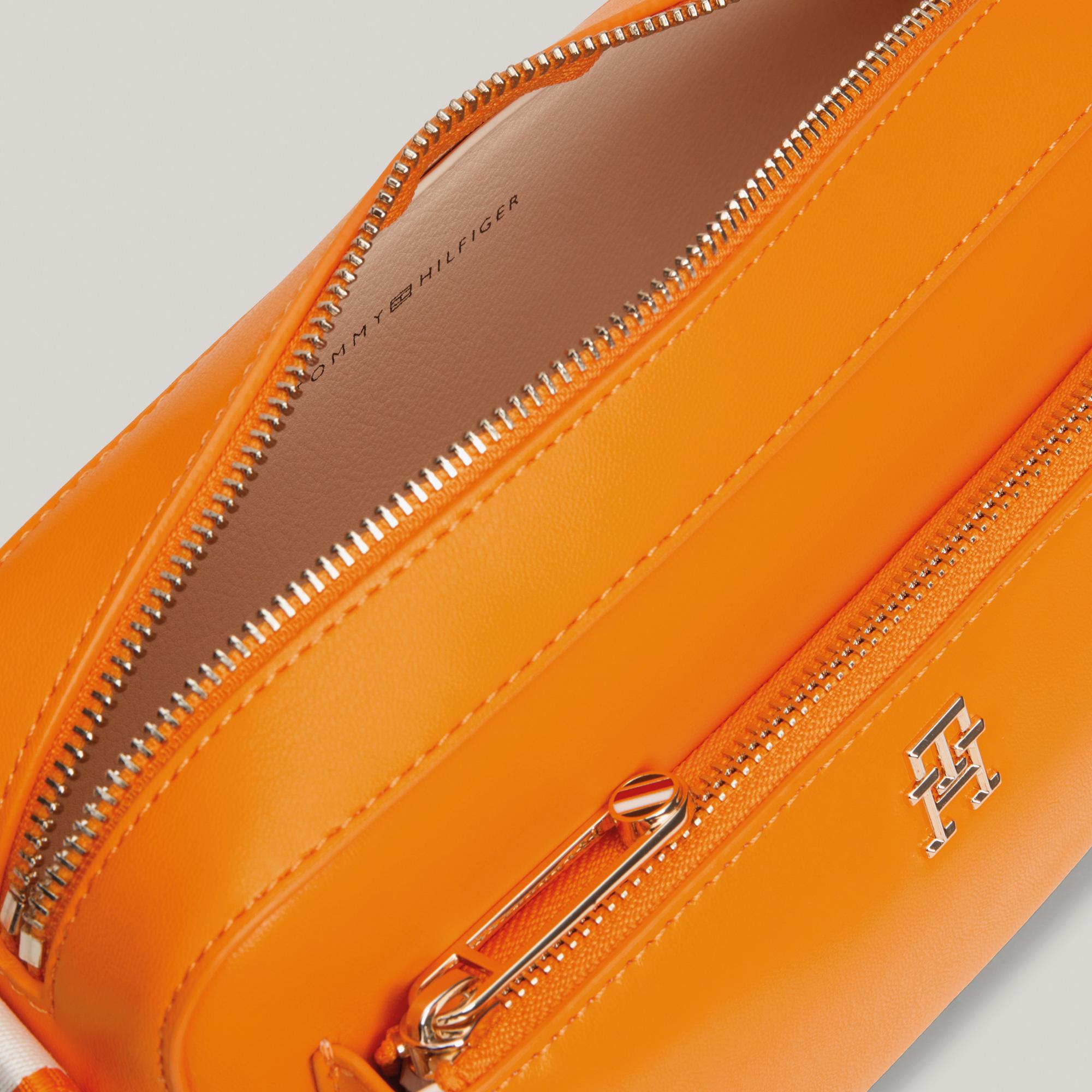 Tommy Hilfiger Iconic Camera Kadın Turuncu Omuz Çantası