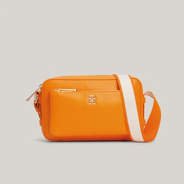  Tommy Hilfiger Iconic Camera Kadın Turuncu Omuz Çantası