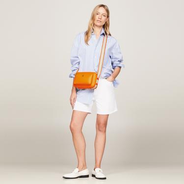  Tommy Hilfiger Iconic Camera Kadın Turuncu Omuz Çantası