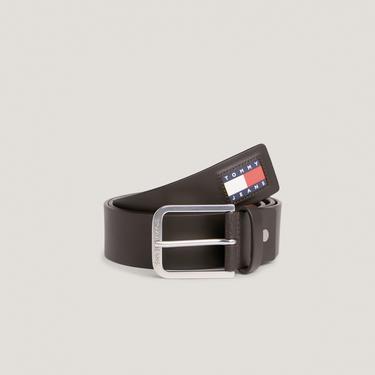  Tommy Jeans Adj. Belt 4.0 Erkek Kahverengi Kemer