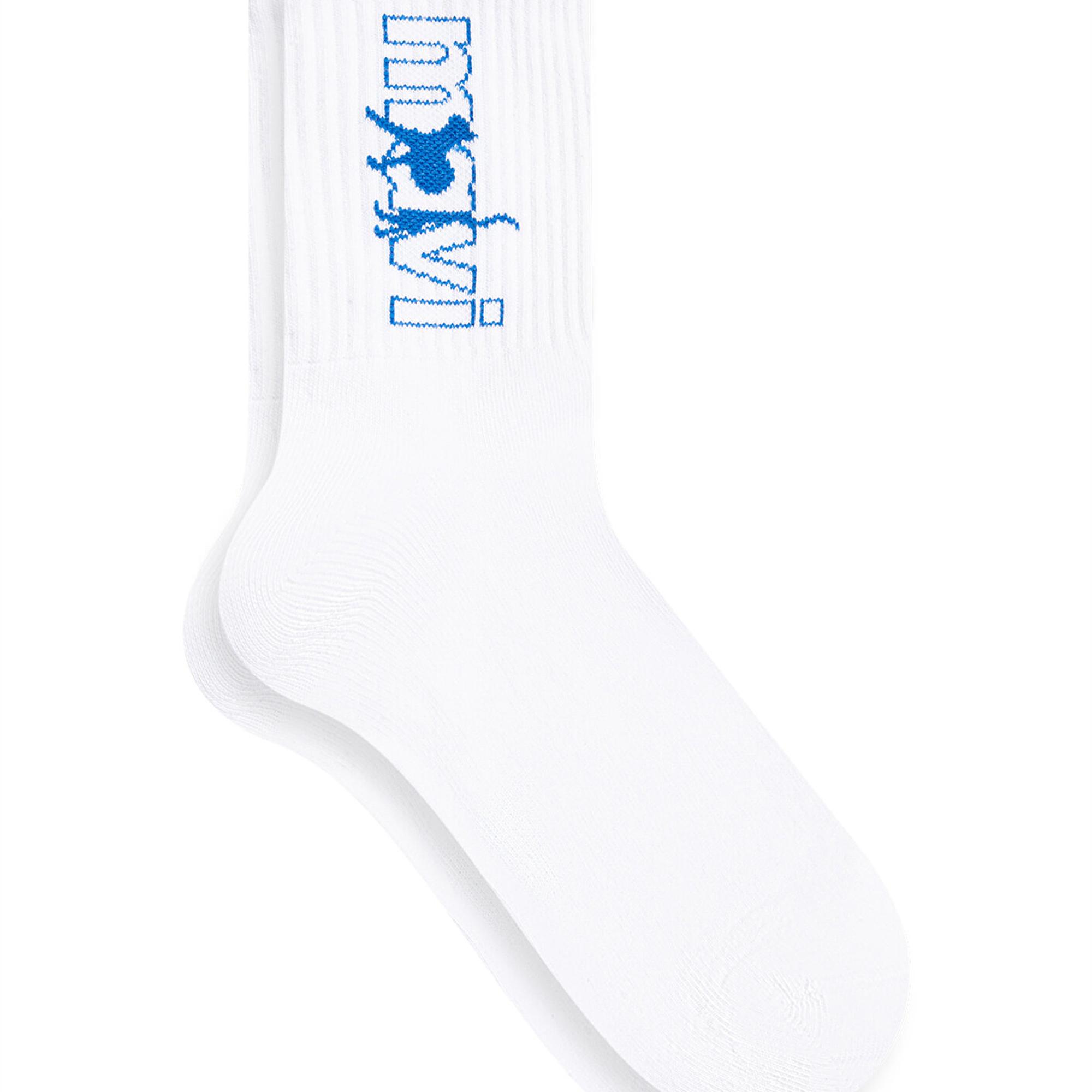 Mavi Beyaz Socket Socks 1912414-620