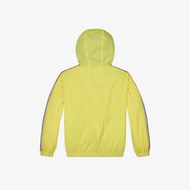  Tommy Hilfiger Tape Hooded Windbreaker Çocuk Sarı Ceket