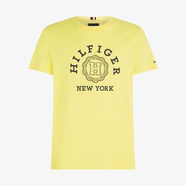  Tommy Hilfiger Coin Erkek Sarı T-Shirt