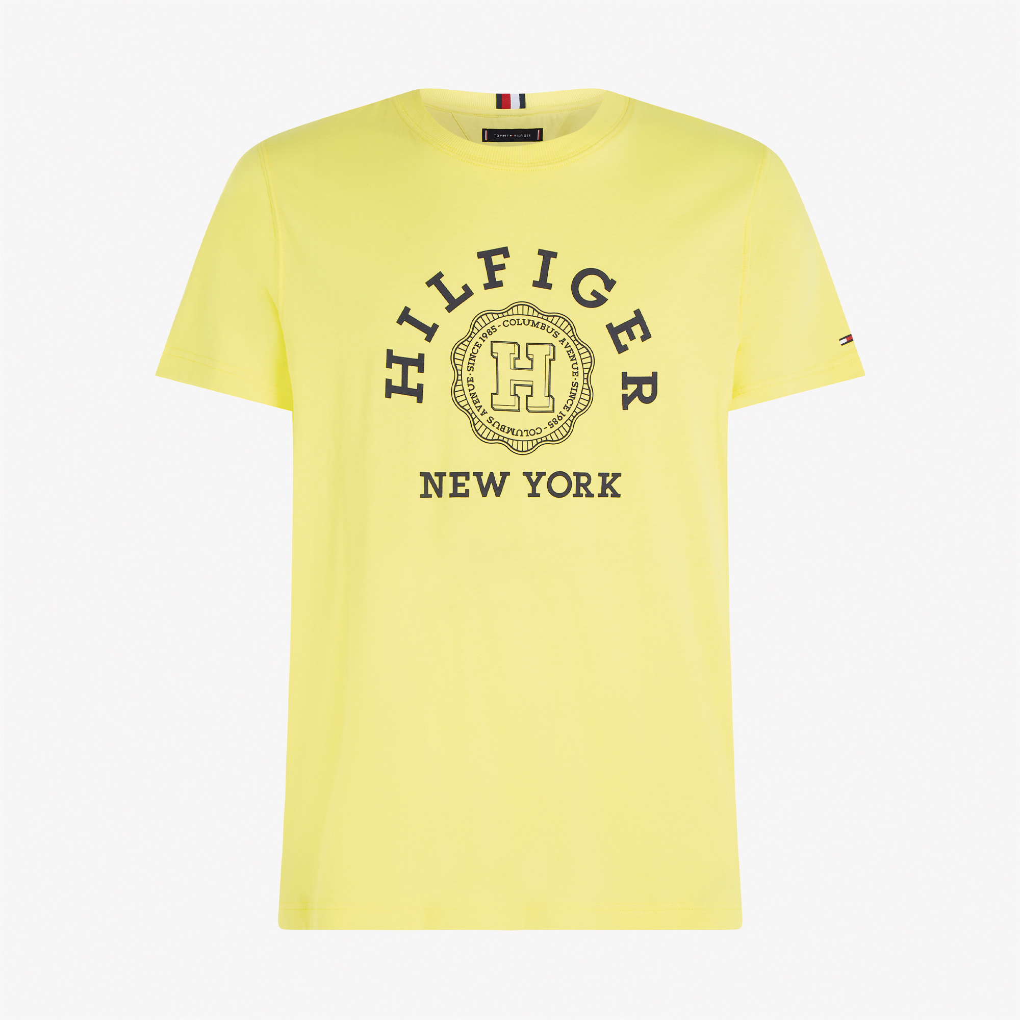  Tommy Hilfiger Coin Erkek Sarı T-Shirt