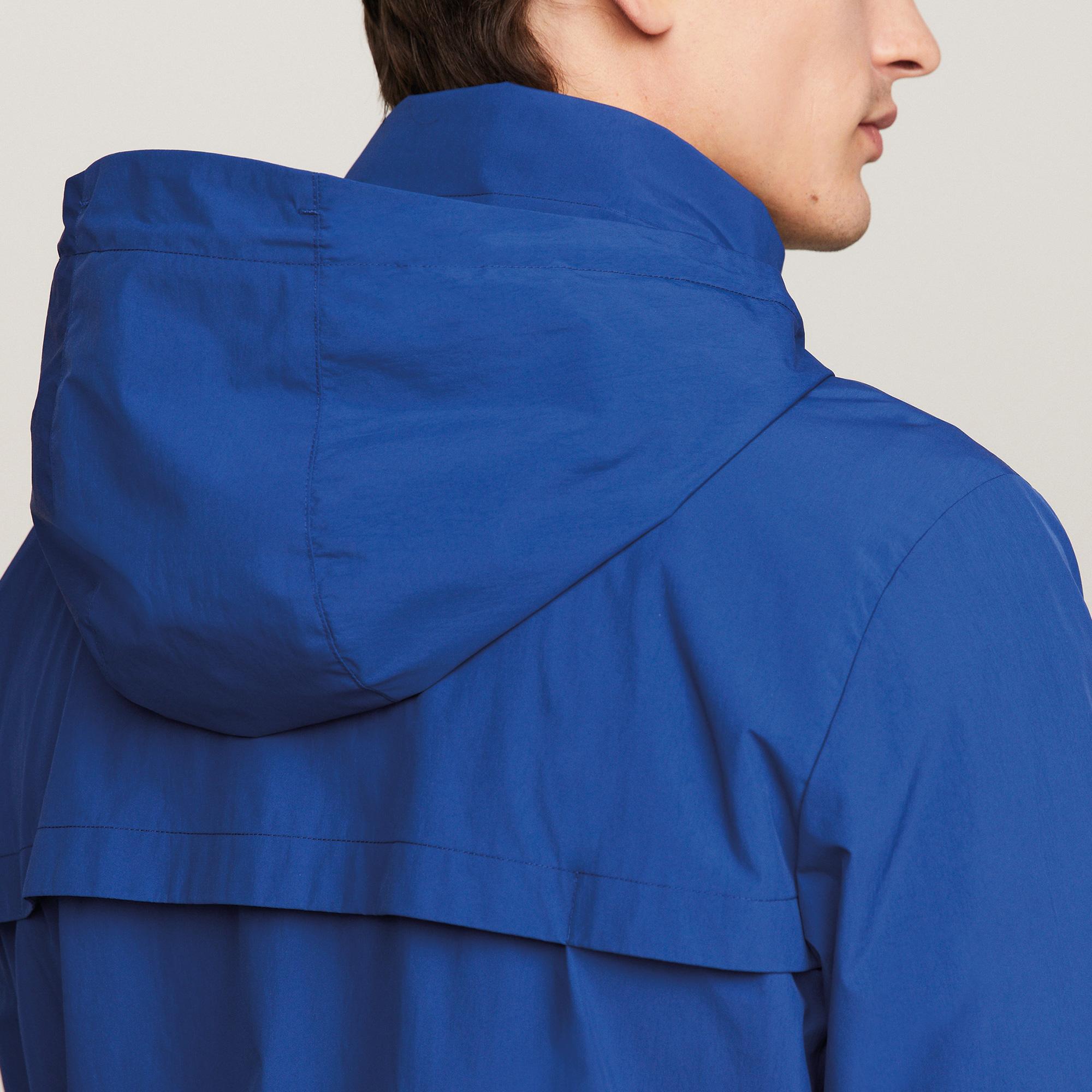 Tommy Hilfiger Portland Stand Collar Erkek Mavi Ceket