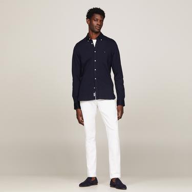  Tommy Hilfiger 1985 Knitted Erkek Lacivert Gömlek