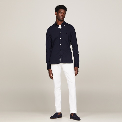  Tommy Hilfiger 1985 Knitted Erkek Lacivert Gömlek