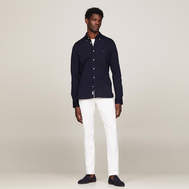  Tommy Hilfiger 1985 Knitted Erkek Lacivert Gömlek