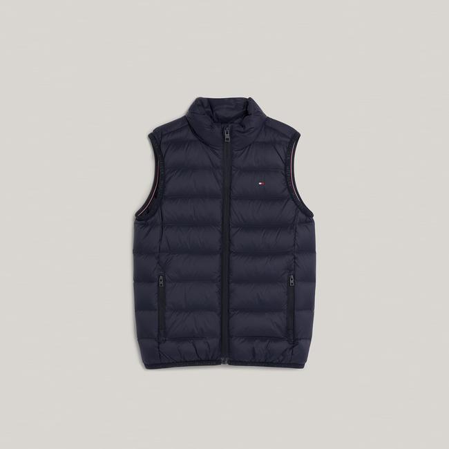  Tommy Hilfiger Essential Light Down Çocuk Mavi Yelek