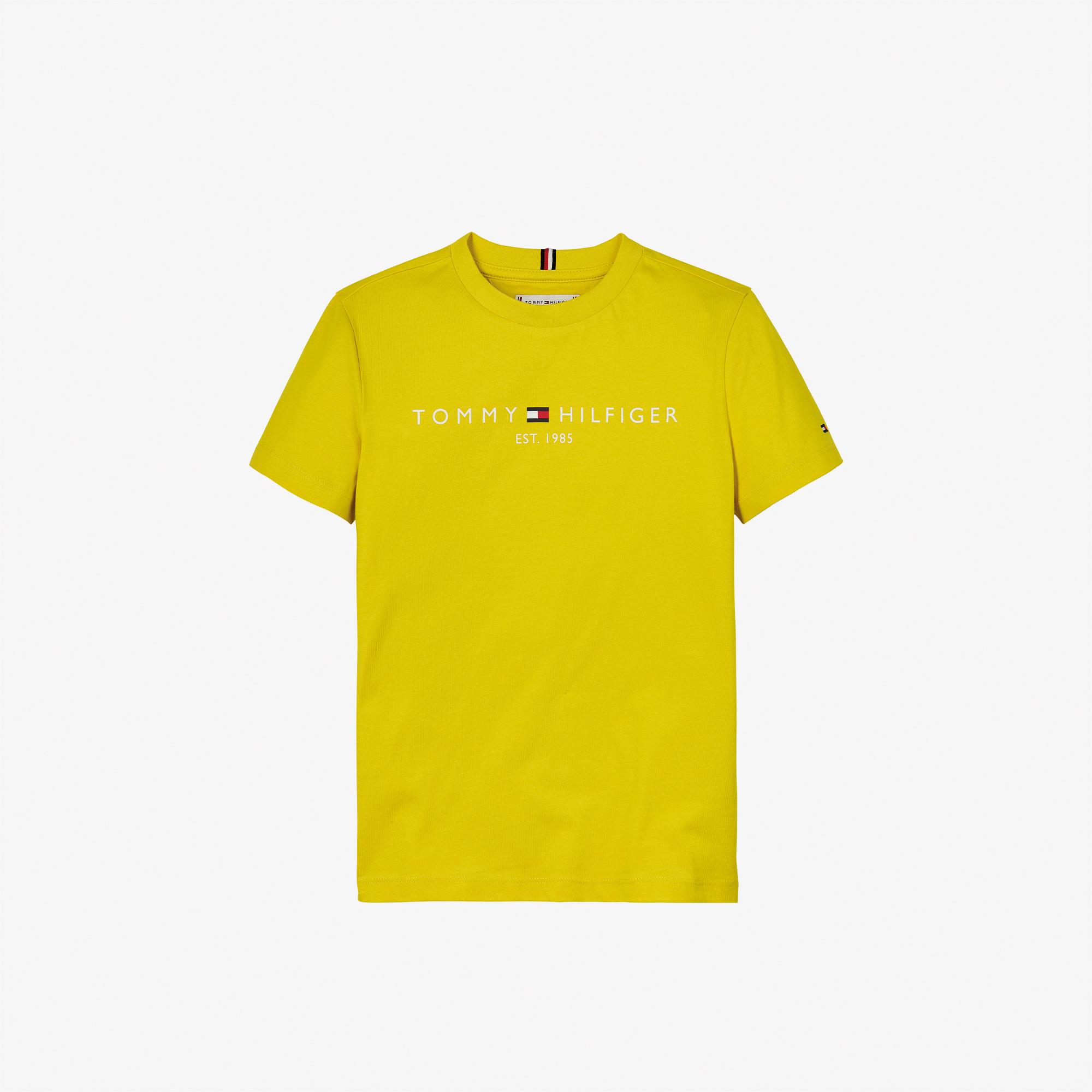 Tommy Hilfiger Essential Çocuk Sarı T-Shirt