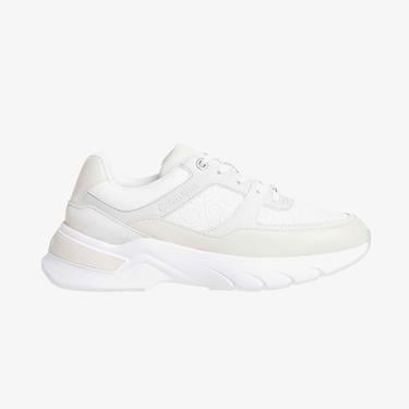  Calvin Klein Elevated Runner Kadın Bej Sneaker