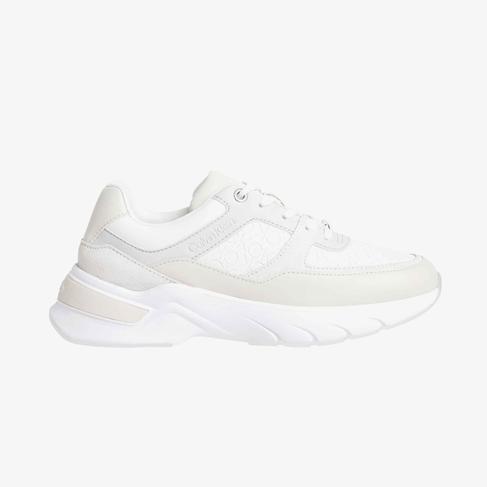  Calvin Klein Elevated Runner Kadın Bej Sneaker