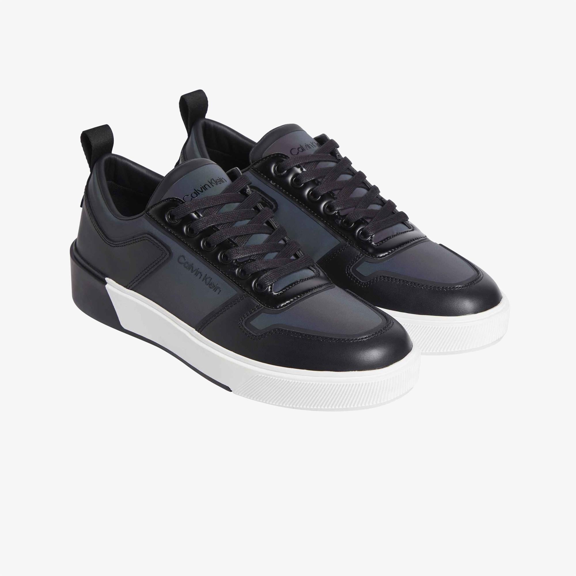 Calvin Klein Heel Counter Cupsole Erkek Siyah Sneaker