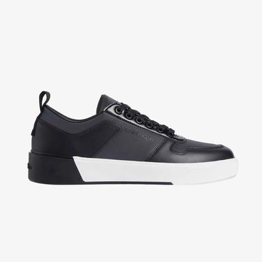  Calvin Klein Heel Counter Cupsole Erkek Siyah Sneaker