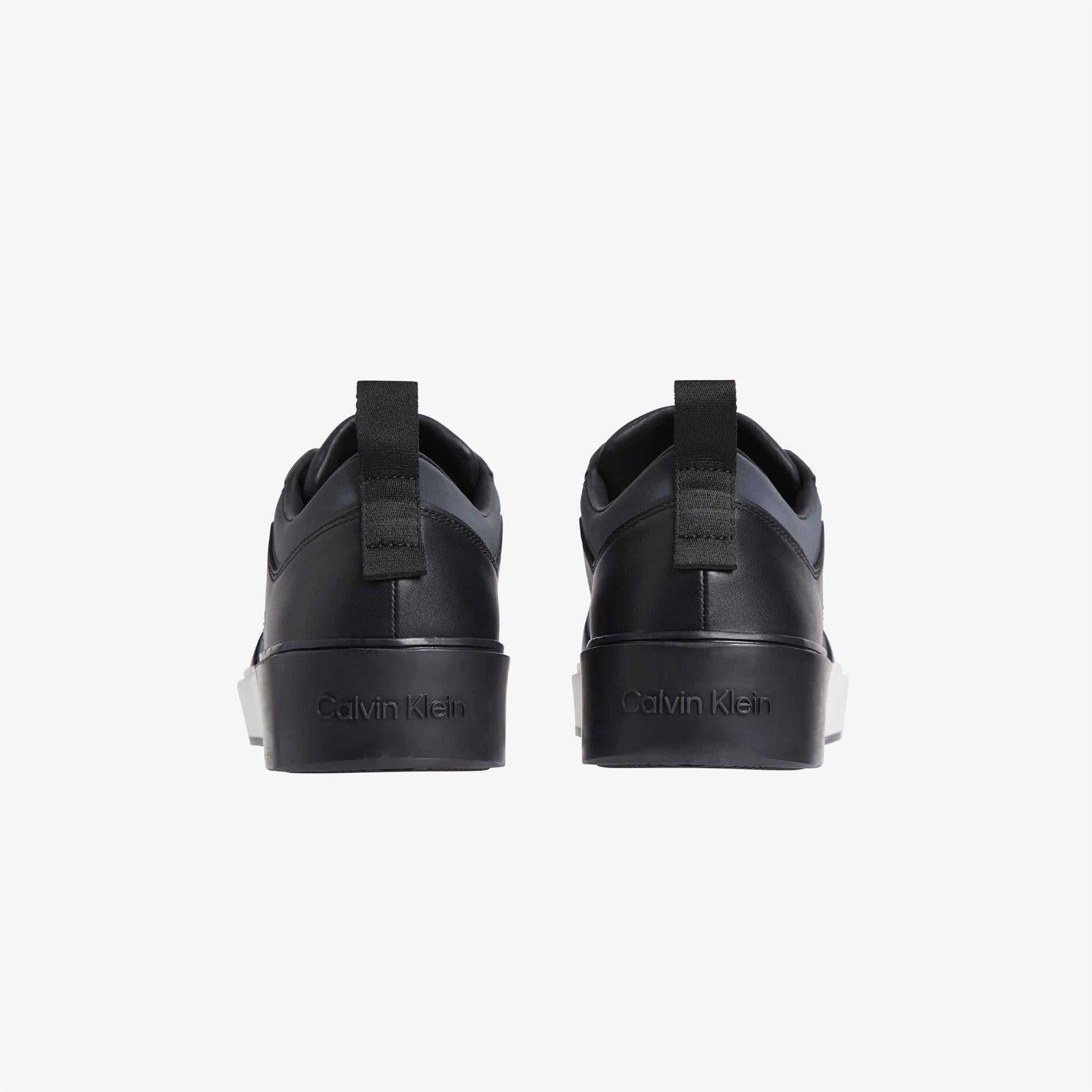 Calvin Klein Heel Counter Cupsole Erkek Siyah Sneaker