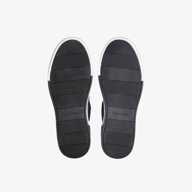  Calvin Klein Heel Counter Cupsole Erkek Siyah Sneaker