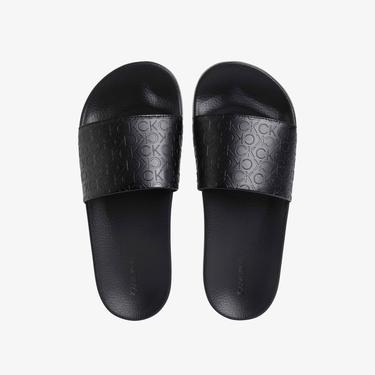 Calvin Klein Pool - Mono Kadın Siyah Terlik