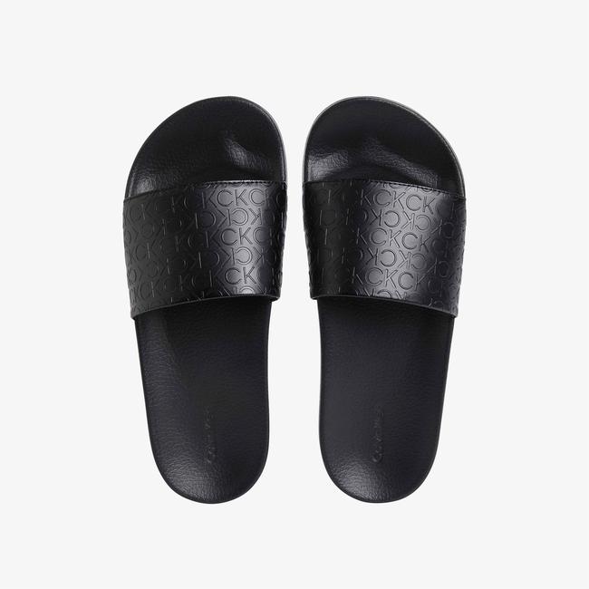 Calvin Klein Pool - Mono Kadın Siyah Terlik