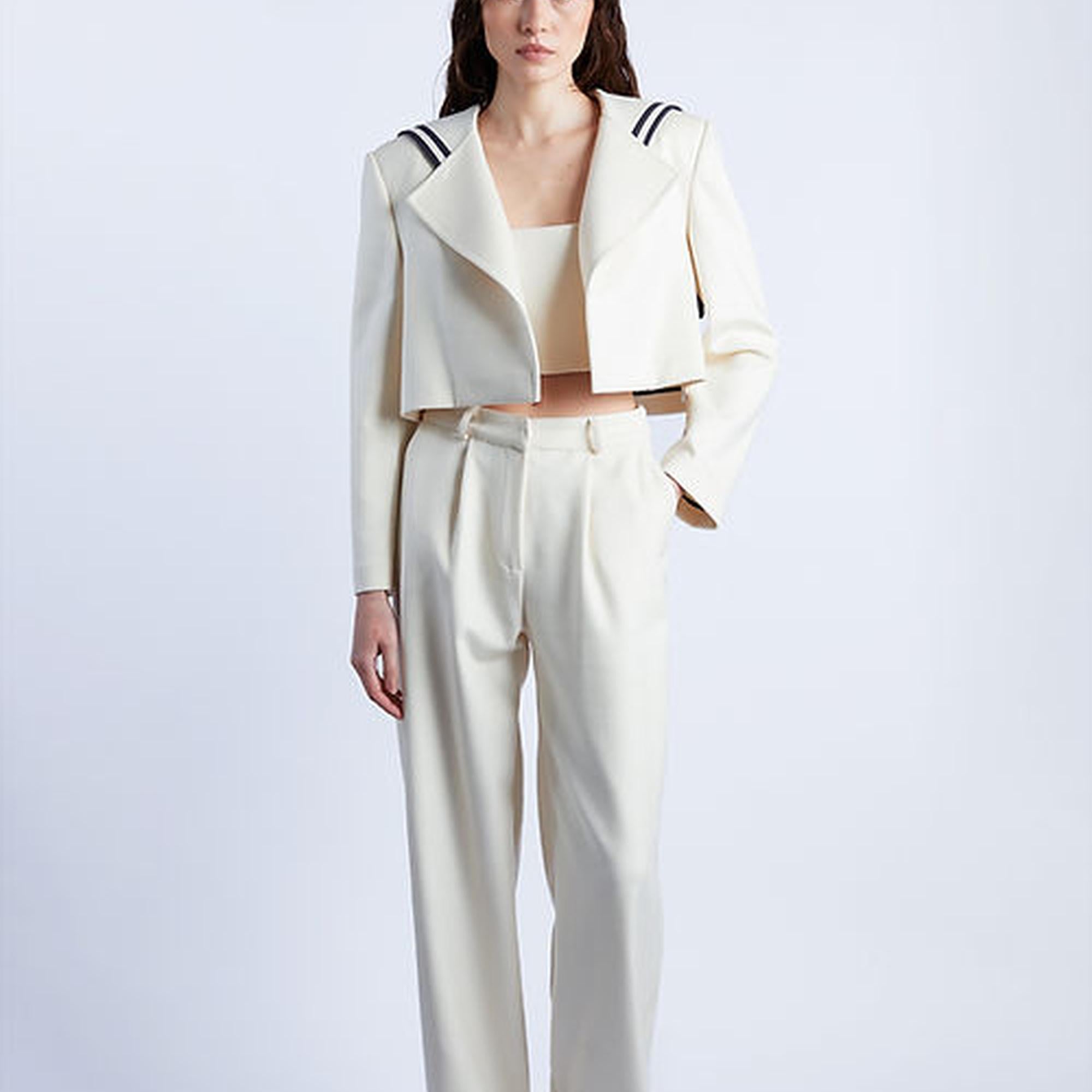 Wabi Sabi Kadın Kaşmir Sail Ceket