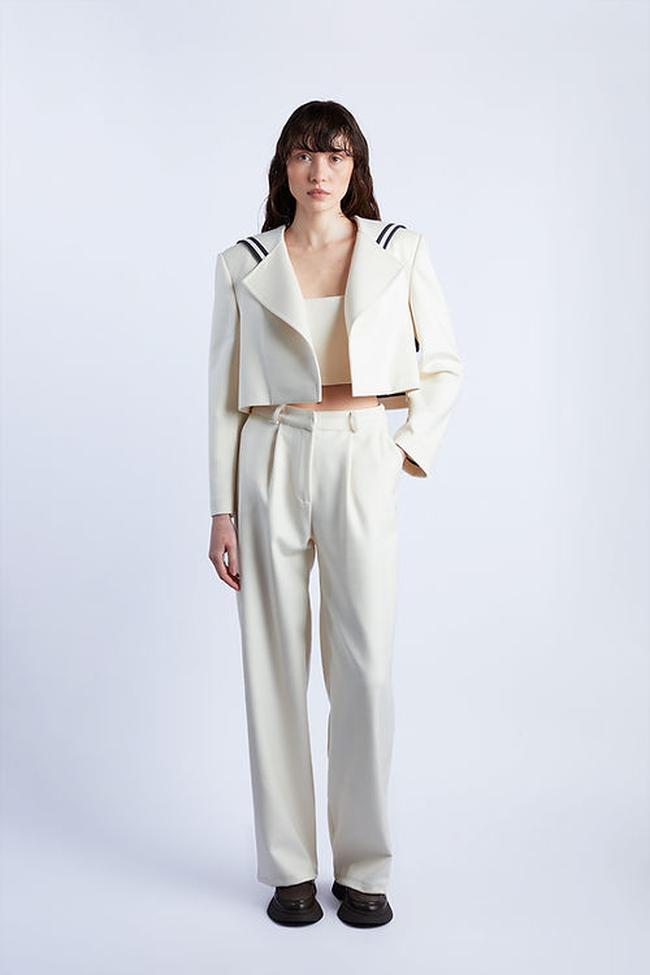  Wabi Sabi Kadın Kaşmir Sail Ceket