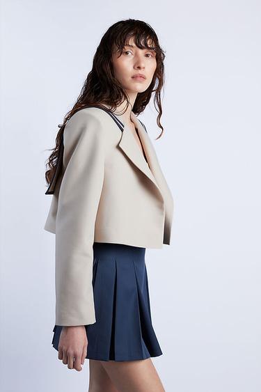  Wabi Sabi Kadın Bej Sail Ceket