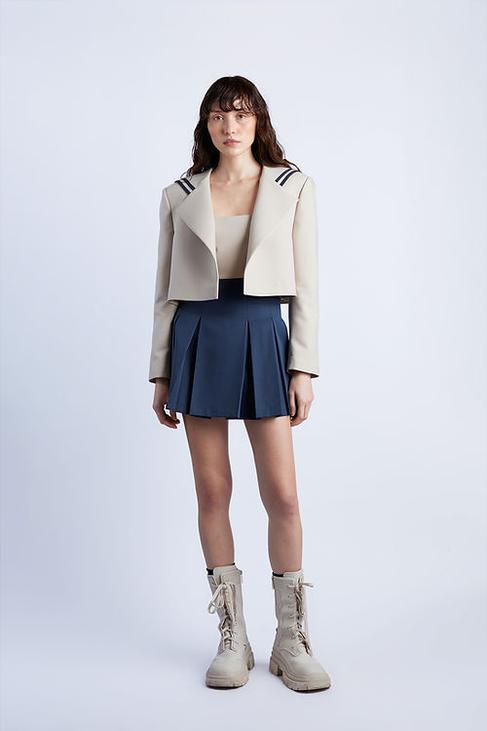  Wabi Sabi Kadın Bej Sail Ceket