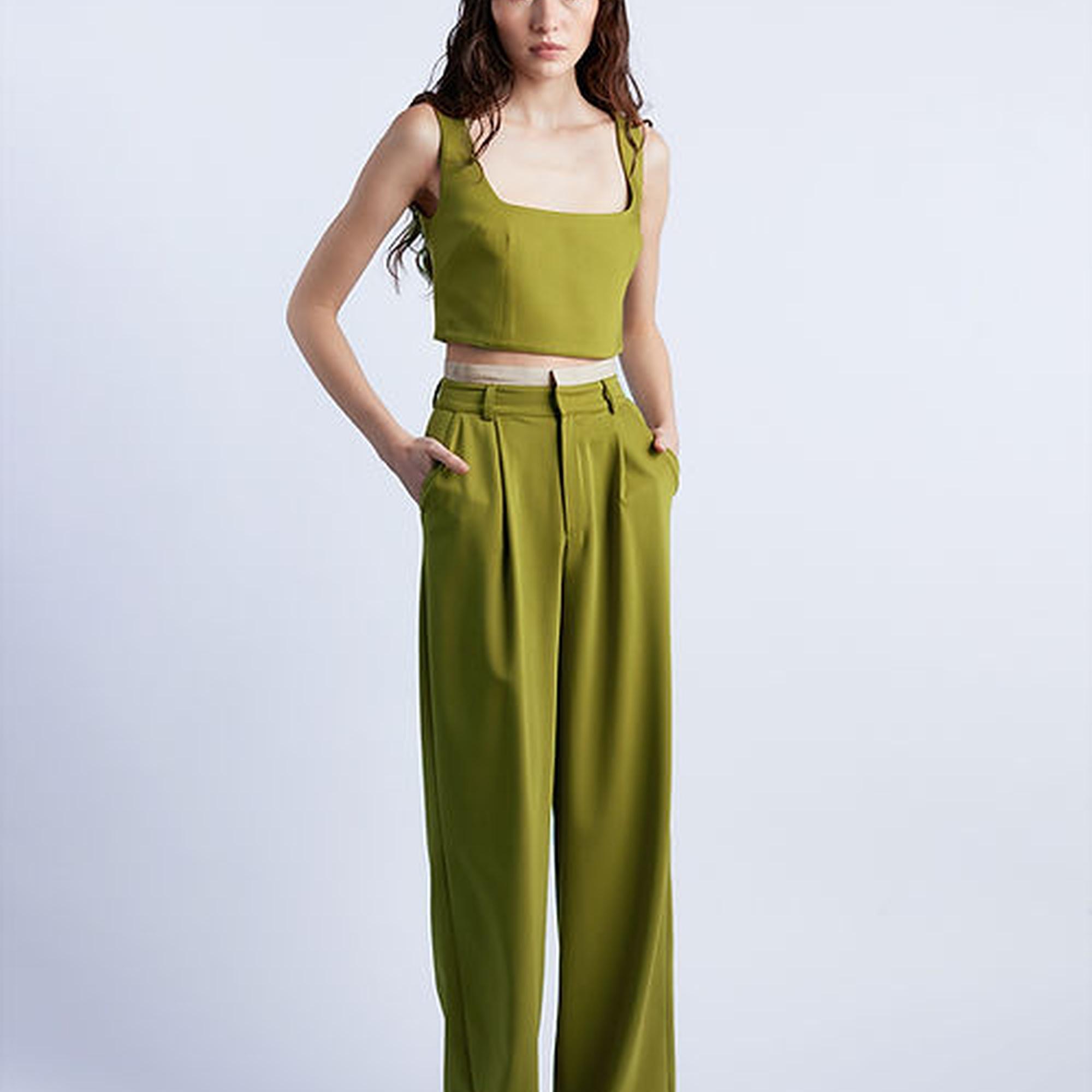 Wabi Sabi Kadın Yeşil Sail Büstiyer