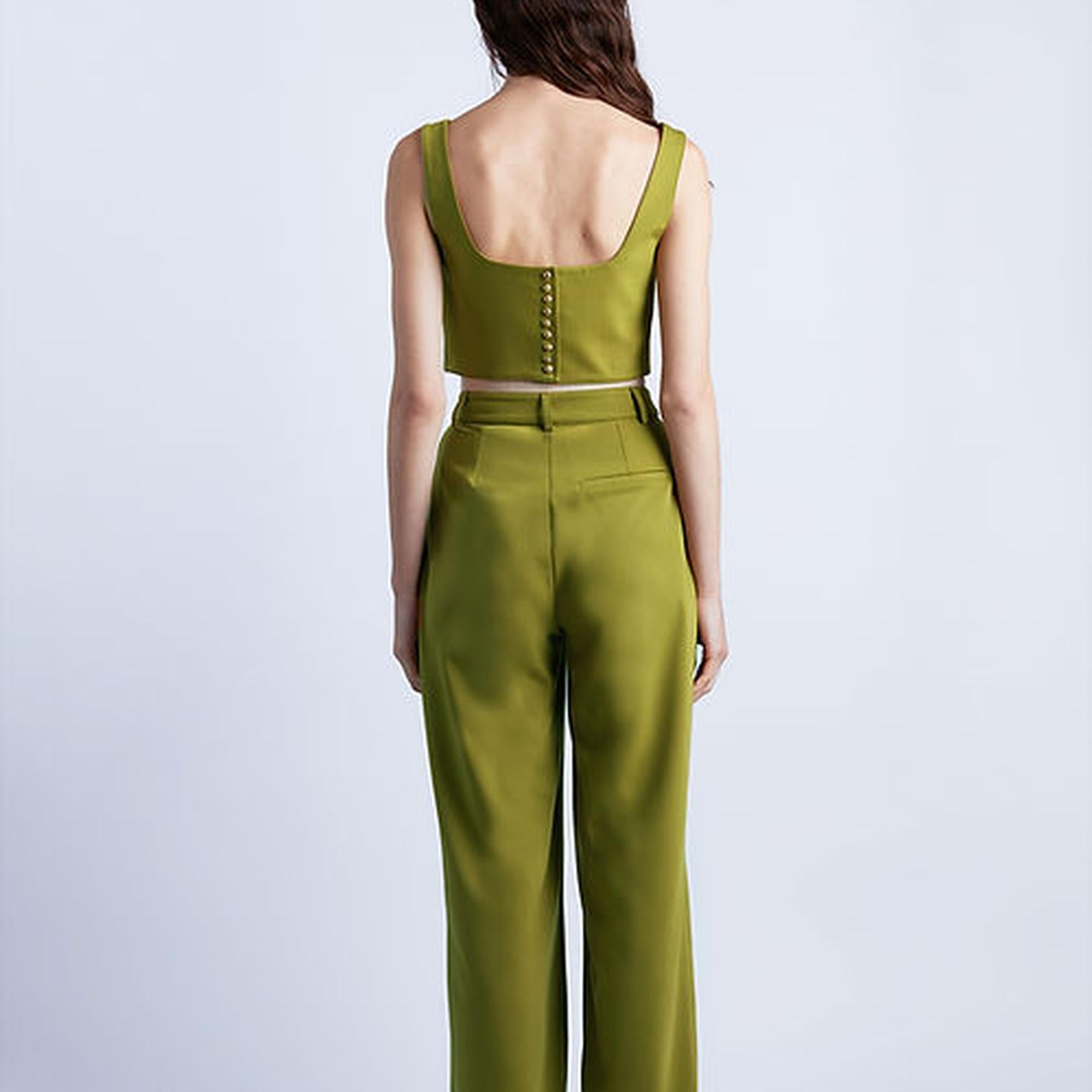 Wabi Sabi Kadın Yeşil Sail Büstiyer