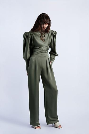  Wabi Sabi Kadın Haki Vatkalı MBÇ Top