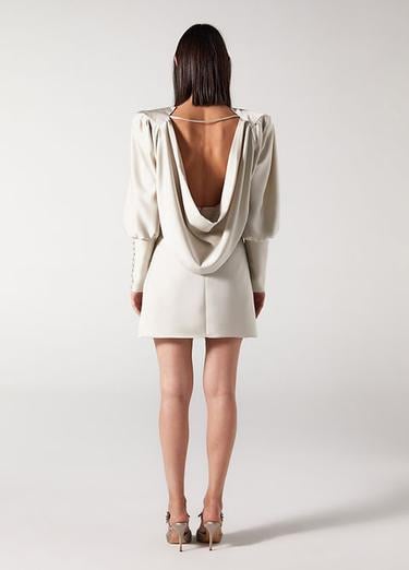  Wabi Sabi Kadın Bej MBÇ Mini Etek