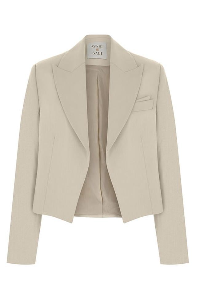  Wabi Sabi Kadın Bej Grazia Ceket