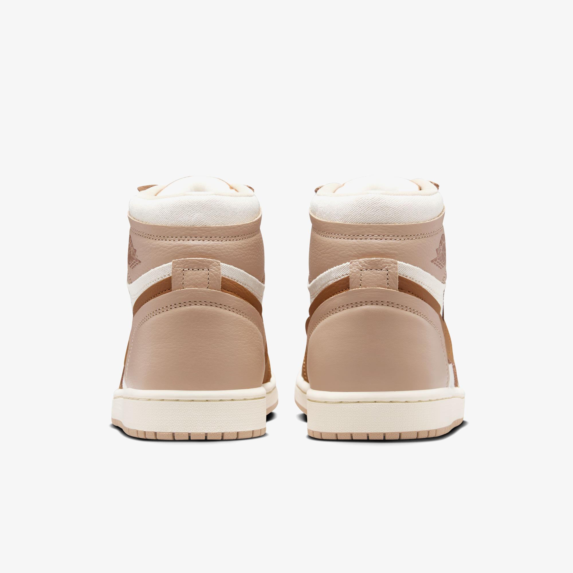 Jordan Air 1 High Kadın Kahverengi Spor Ayakkabı