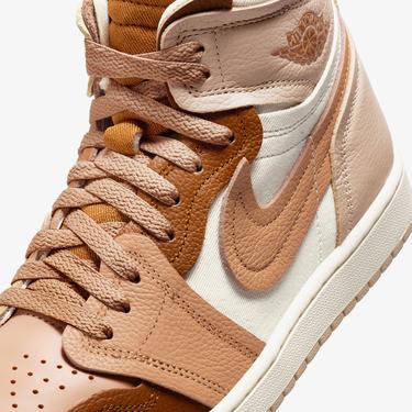  Jordan Air 1 High Kadın Kahverengi Spor Ayakkabı