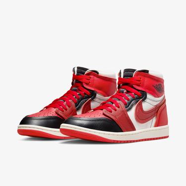  Jordan Air 1 High Kadın Kırmızı Spor Ayakkabı