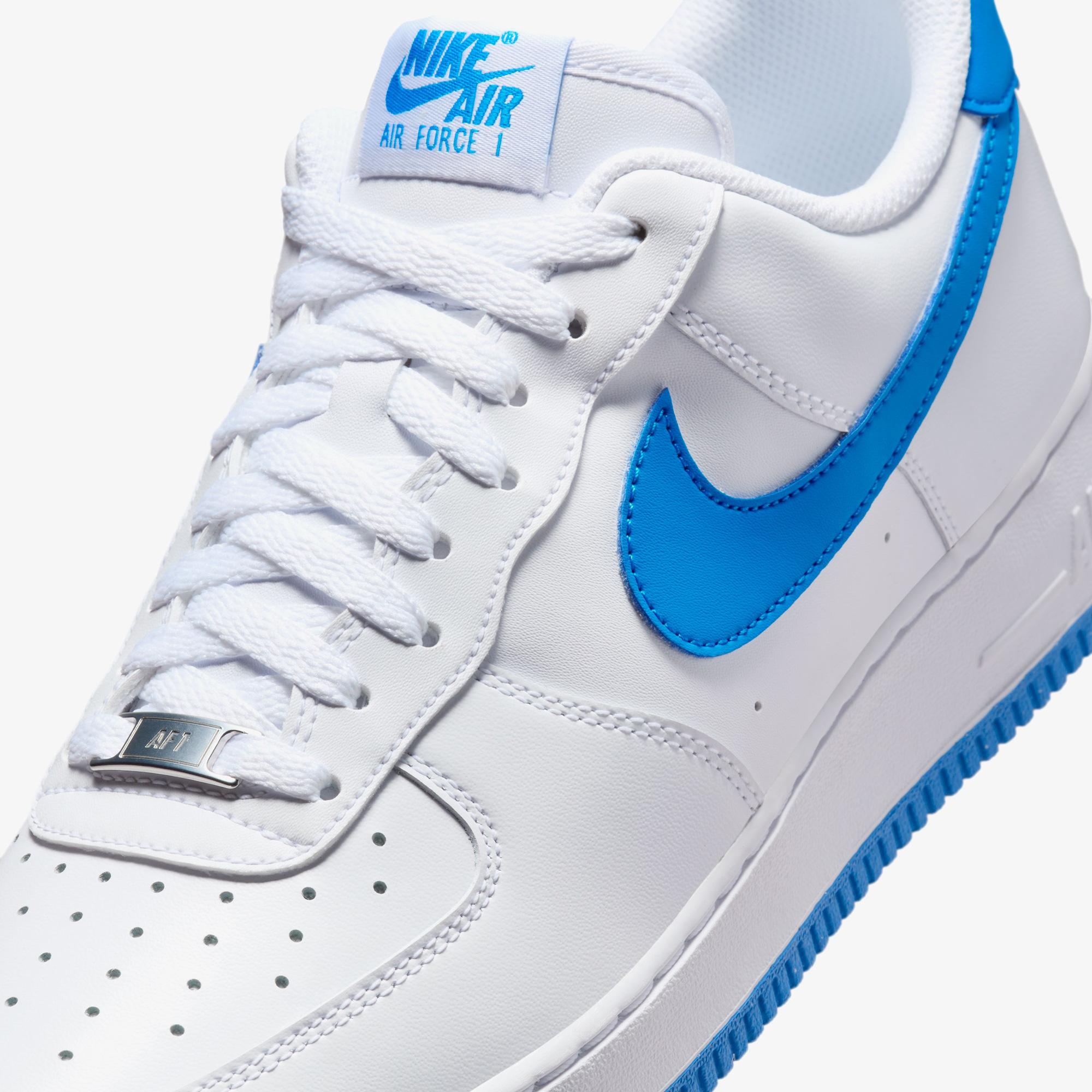 Nike Air Force 1 '07 Erkek Beyaz Spor Ayakkabı