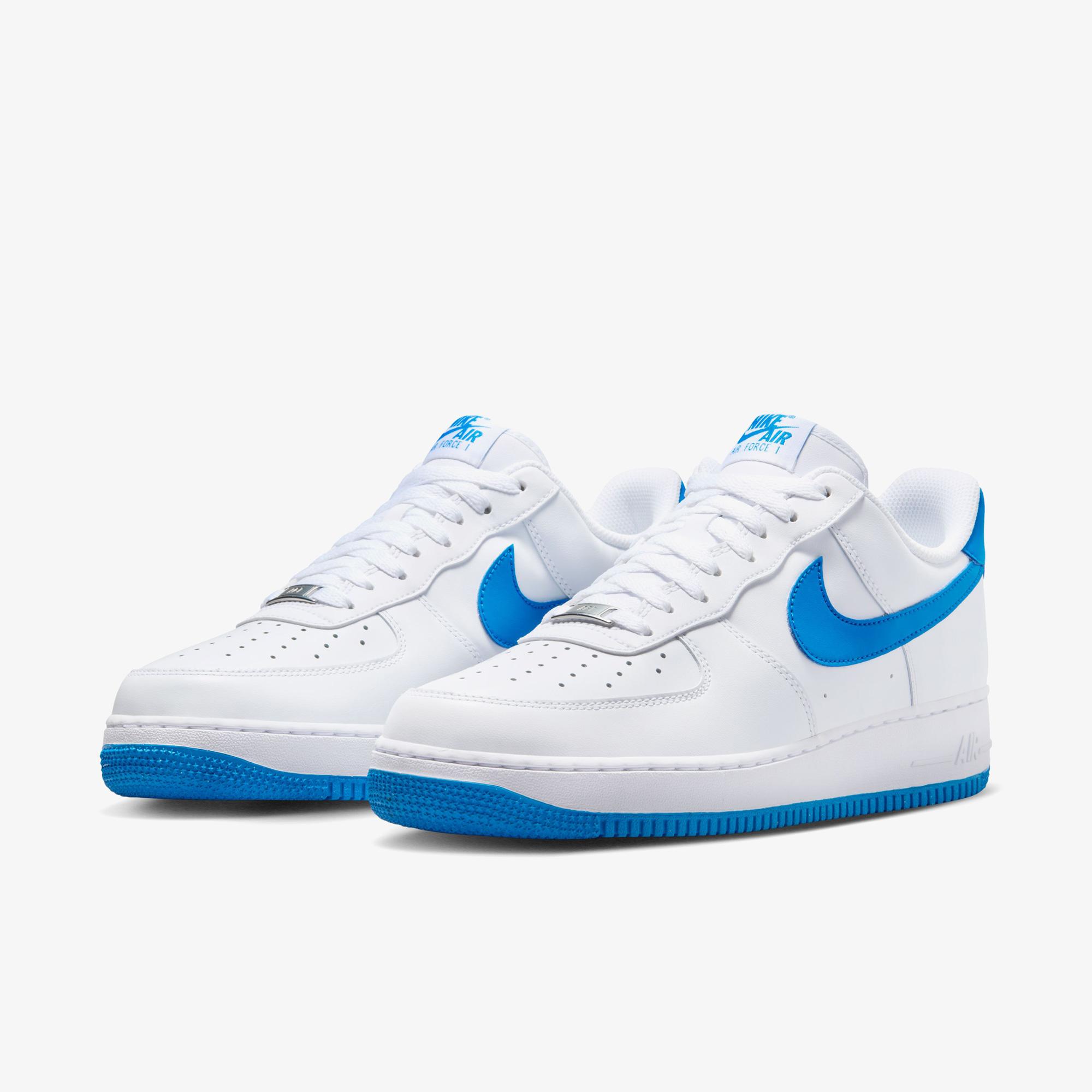 Nike Air Force 1 '07 Erkek Beyaz Spor Ayakkabı
