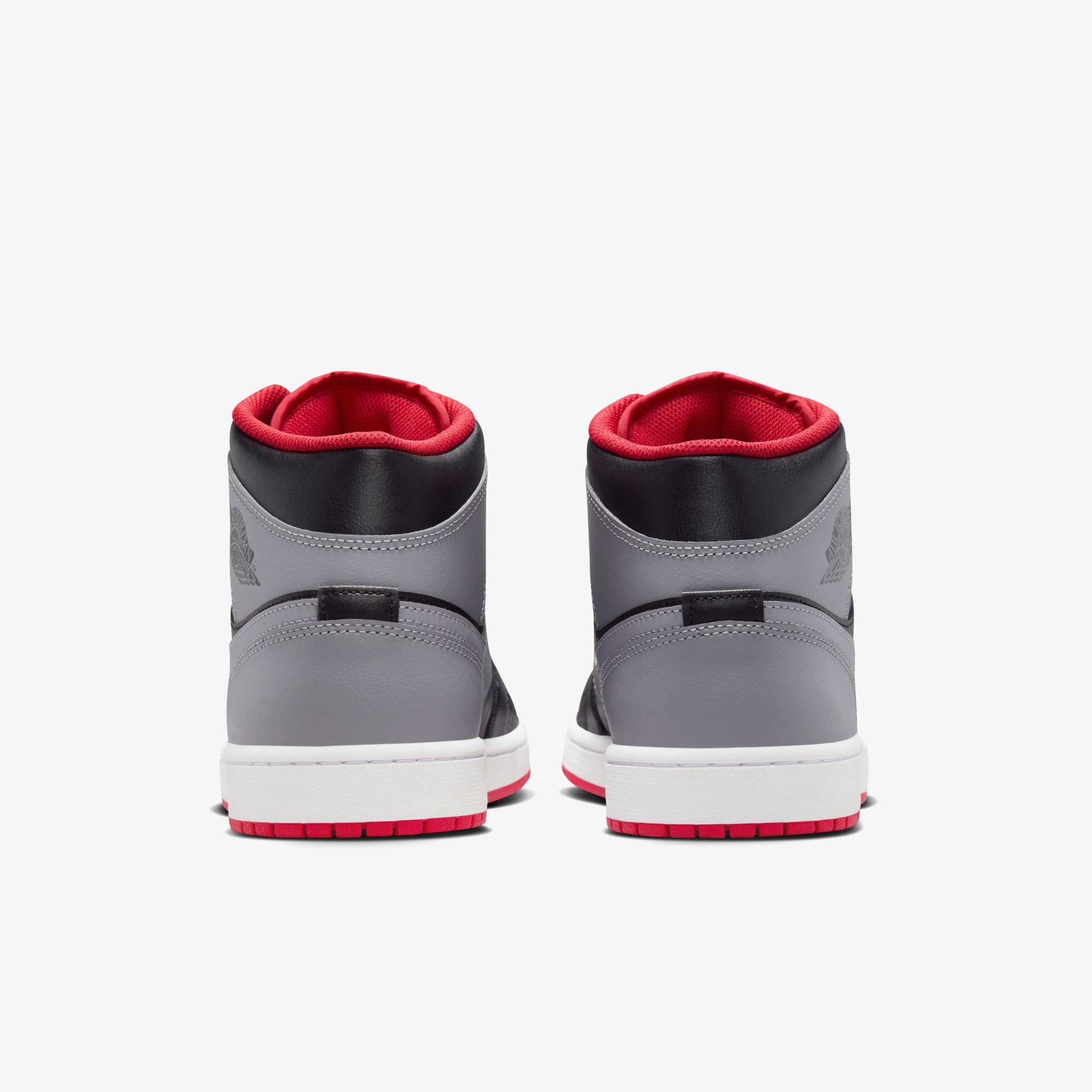 Jordan Air 1 Mid Erkek Siyah Spor Ayakkabı