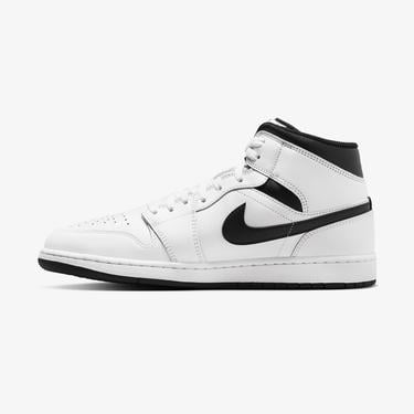  Jordan Air 1 Mid Erkek Beyaz Spor Ayakkabı