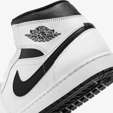  Jordan Air 1 Mid Erkek Beyaz Spor Ayakkabı