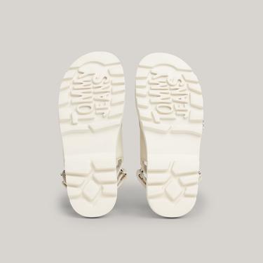  Tommy Jeans Fancy Kadın Bej Sandalet