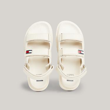  Tommy Jeans Fancy Kadın Bej Sandalet