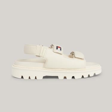  Tommy Jeans Fancy Kadın Bej Sandalet