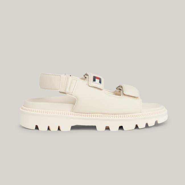  Tommy Jeans Fancy Kadın Bej Sandalet