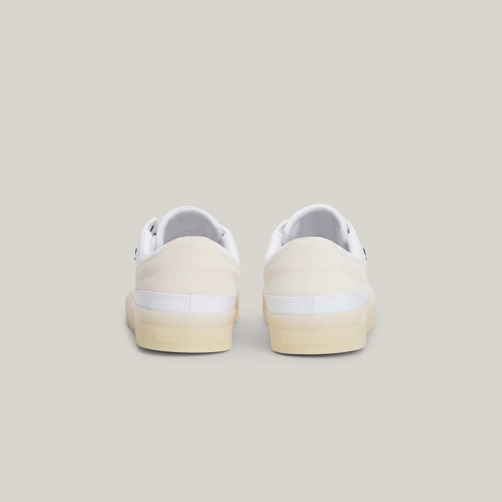 Tommy Hilfiger Tommy Hilfiger Vulcingeet Low Mix Erkek Beyaz Sneaker | FashFed Beyaz - 4. görsel