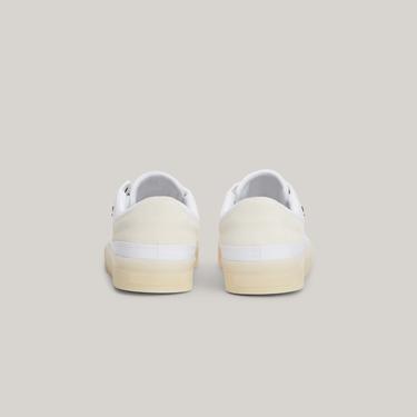  Tommy Hilfiger Vulcingeet Low Mix Erkek Beyaz Sneaker