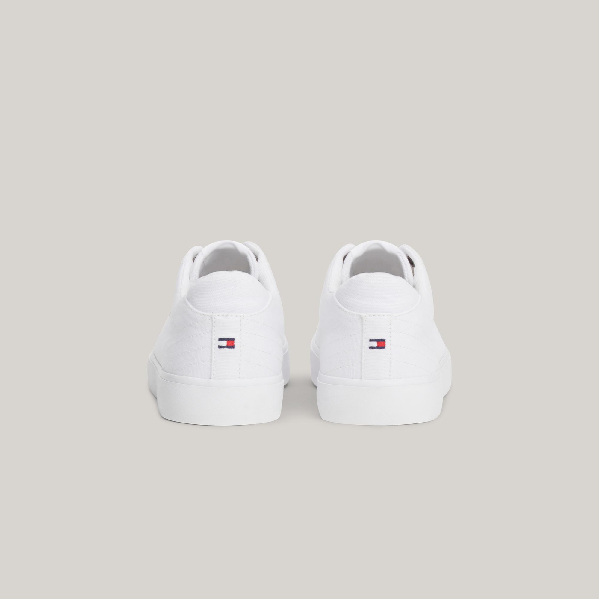 Tommy Hilfiger Vulcing Low Erkek Beyaz Sneaker
