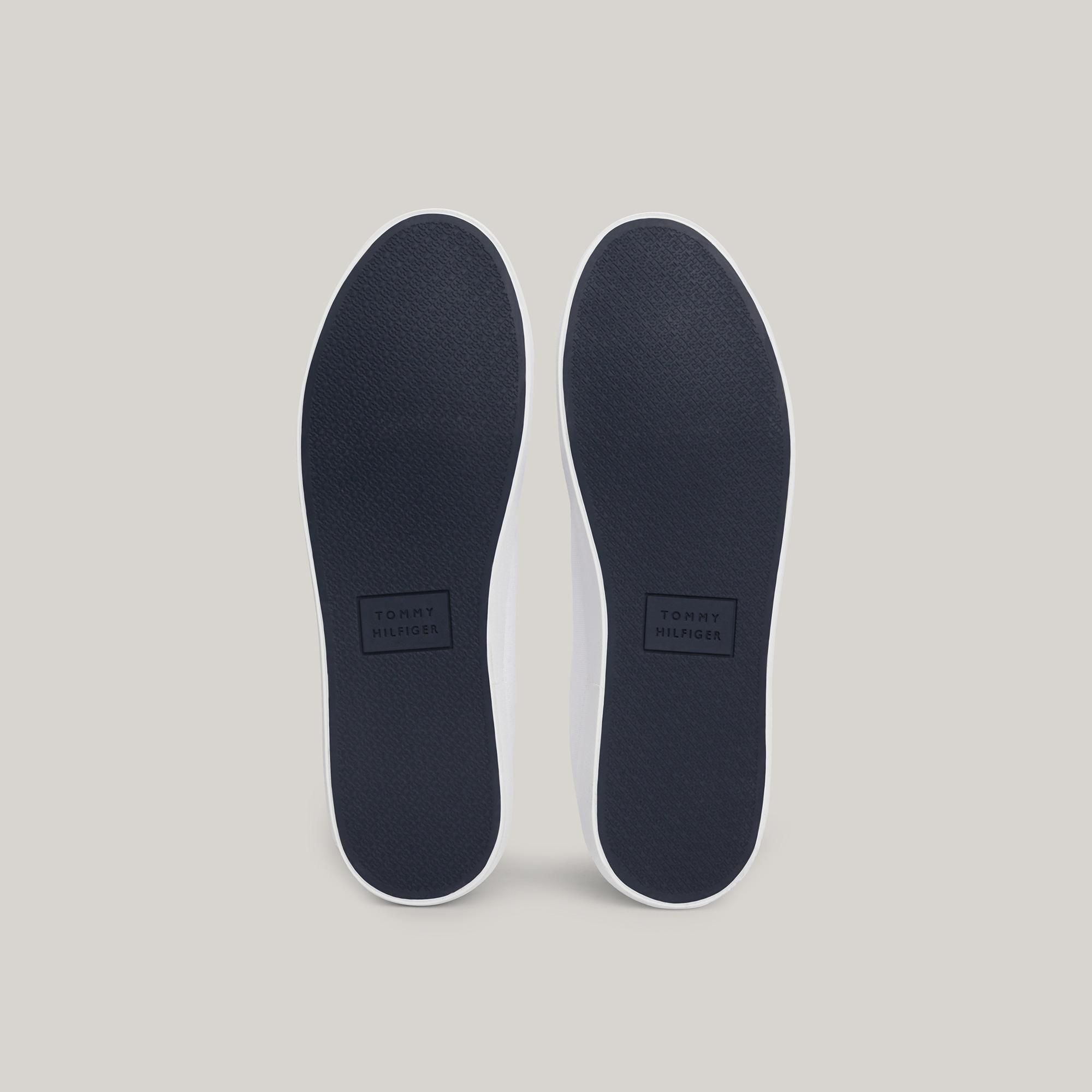 Tommy Hilfiger Vulcing Low Erkek Beyaz Sneaker