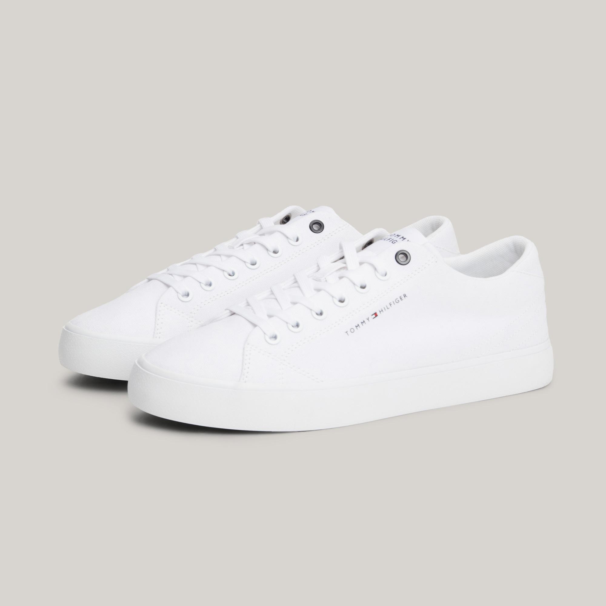 Tommy Hilfiger Vulcing Low Erkek Beyaz Sneaker