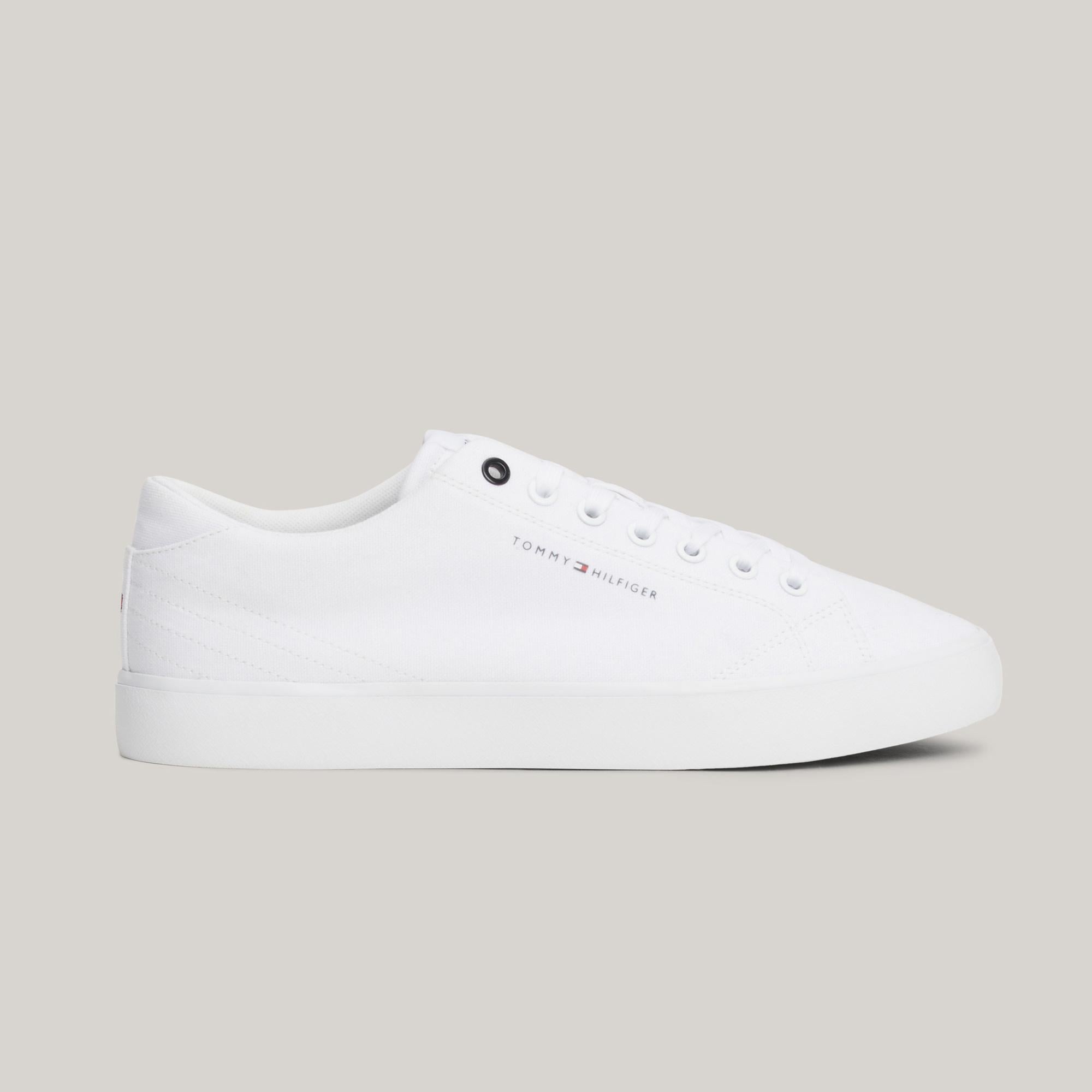 Tommy Hilfiger Vulcing Low Erkek Beyaz Sneaker